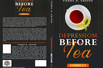 design amazon KDP book cover, kindle, ebook, lulu and print formatting