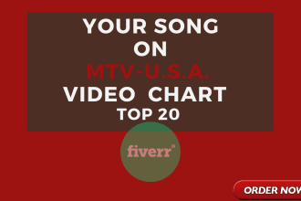 put your song on the hot 20 MTV USA video chart