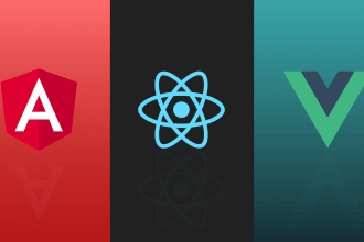 do your frontend in vuejs or reactjs or angularjs