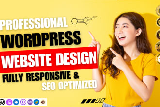 create, design, redesign, duplicate, copy clone, revamp, build wordpress website