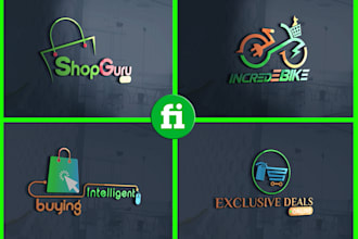 design ecommerce online store logo for shopify website