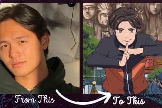make your photo into attack on titan naruto dragon ball