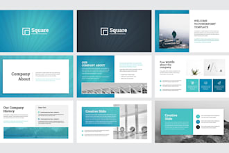 design investor pitch deck presentation for your startup