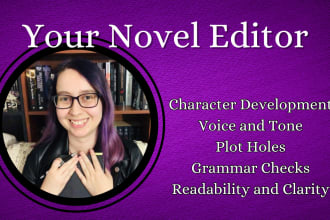 be your novel editor