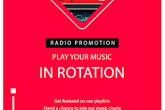 play your music in rotation on our radio station