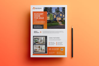 design a real estate flyer in 24 hours