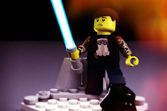 make a high res image of you as a Minifigure