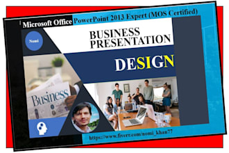 design a professional power point presentation