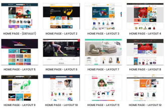 design shopify store or website for men, women, kids