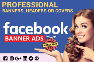 create a facebook cover photo banner design