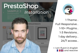 create your prestashop store