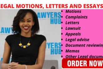 help prepare legal complaints, motions, appeals, letters and write legal essays