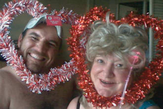 make a VALENTINES day valentine redneck greeting card testimonial couple fun