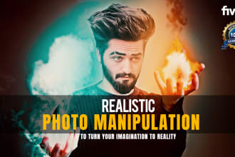 do realistic photo editing and photo manipulation
