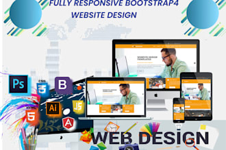 design responsive bootstrap website