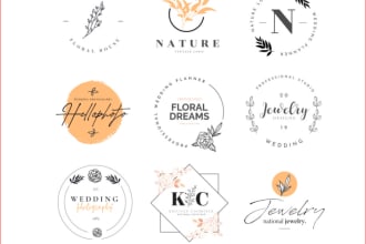 design an elegant logo for etsy shop or ebay, shopify store