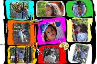 make a pretty collage out of your photos