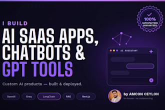 build an ai saas app ai chatbot or gpt powered web app