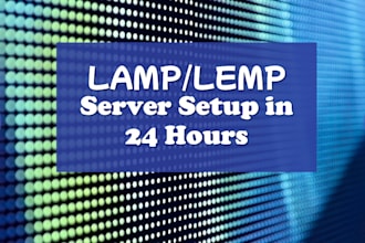 setup lamp or lemp, phpmyadmin, PHP, apache, nginx on aws, vps