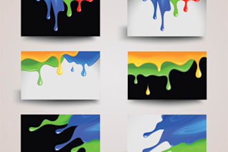 create art for business cards