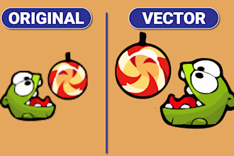 do vector tracing, vectorize, convert jpg to vector, raster