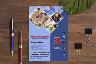 design a unique flyer for the promotion of business