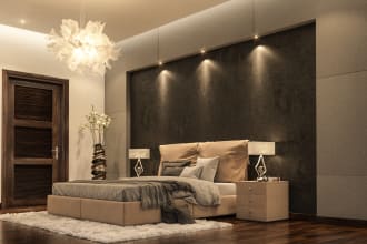 do 3d rendering, interior render exterior render