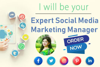 be your expert social media marketing manager