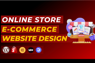 make ecommerce website using woocommerce and shopify