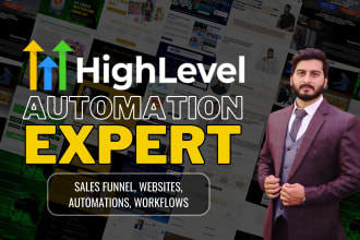 be your gohighlevel, clickfunnels 2 automations and funnels expert