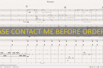 do a copy of your music scores in sibelius
