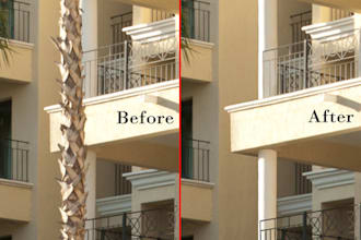 remove unwanted people or objects  for 1 photo