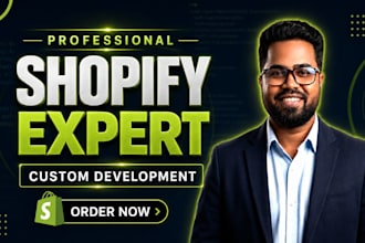 do shopify custom coding, shopify customization, shopify expert