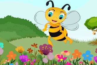 draw children story book illustration