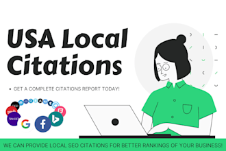 build USA local citations and directory submissions for local SEO