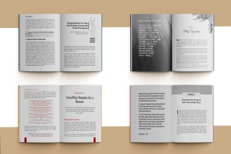 do book formatting and layout design for KDP paperback, hardcover and ebook