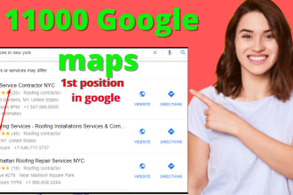do 20,000 google maps citations for your local business seo