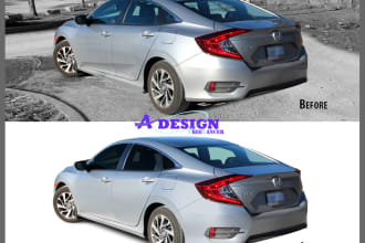 do your car or truck photo editing
