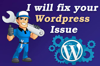 fix wordpress issues and wordpress bugs or CSS problems