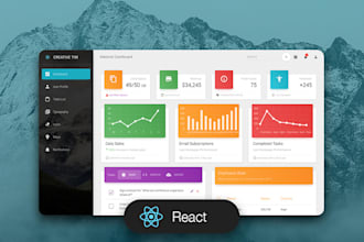 build professional and mature website in reactjs