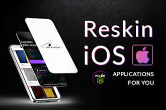reskin ios app development for delivery courier taxi booking