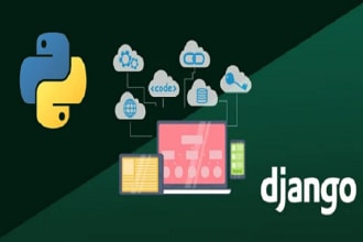 build a custom website or web application with python django