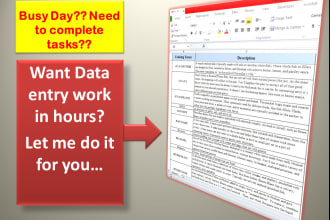 do data entry in excel, CRM management, google sheets, PDF to excel