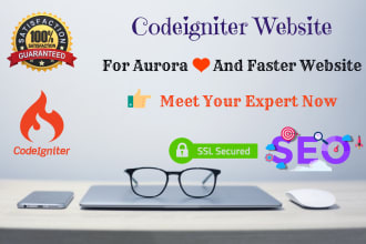 develop a codeigniter website