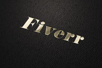 design 3d mockup of your logo
