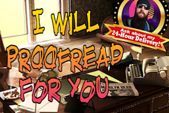 proofread anything you need