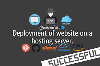 successfully deploy your website on a server