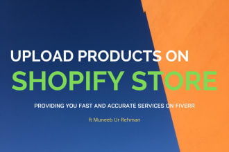 do shopify product upload listing, winning product research