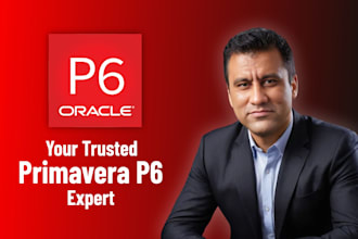 create project schedule or do any other task in primavera p6