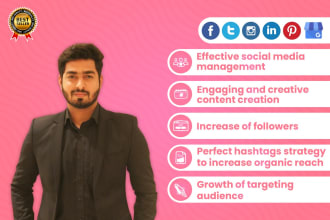 be your social media manager and content creator